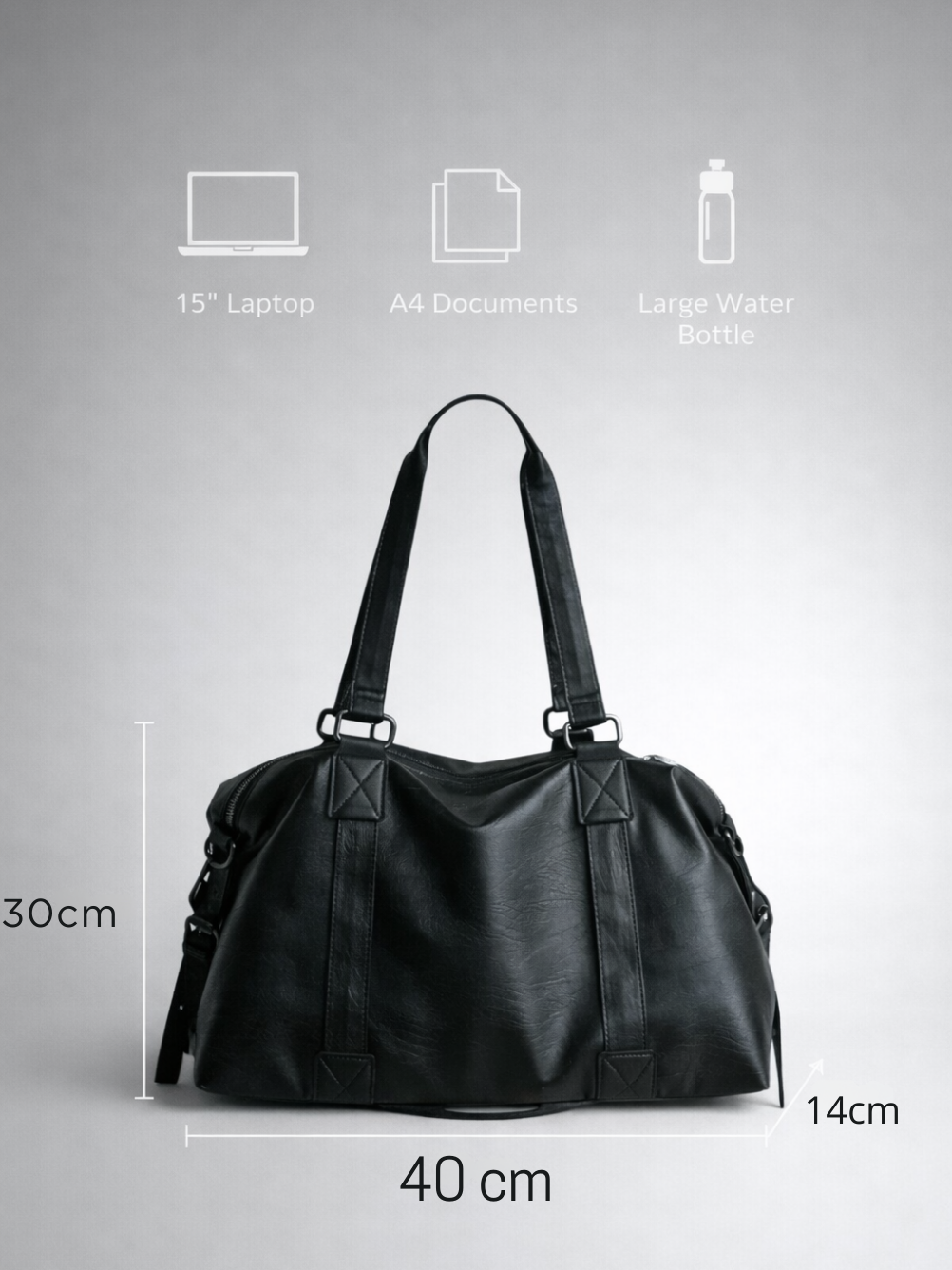 Thermabuild | university bag with wide shoulder straps