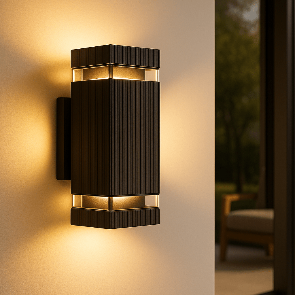 Thermabuild | Modern Up & Down Outdoor Lights, IP65 Waterproof Garden Lamps