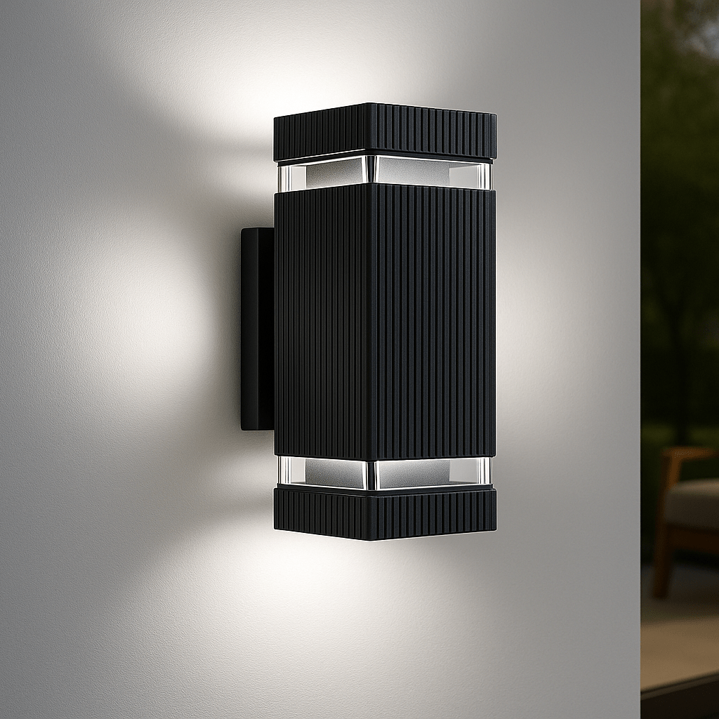 Thermabuild | Modern Up & Down Outdoor Lights, IP65 Waterproof Garden Lamps