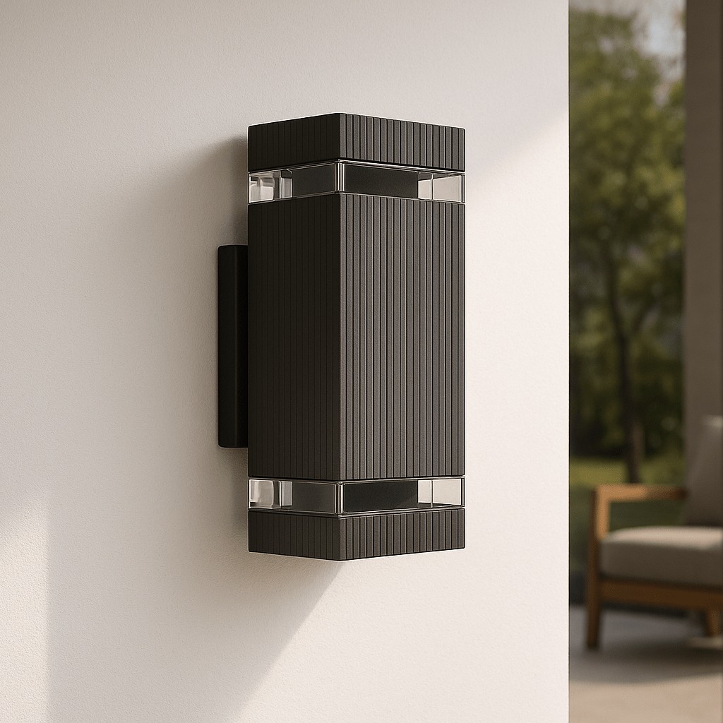 Thermabuild | Modern Up & Down Outdoor Lights, IP65 Waterproof Garden Lamps
