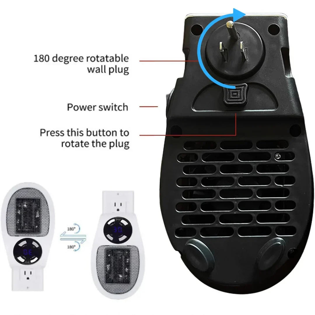 Thermabuild | 500W Mini Portable Electric Heater