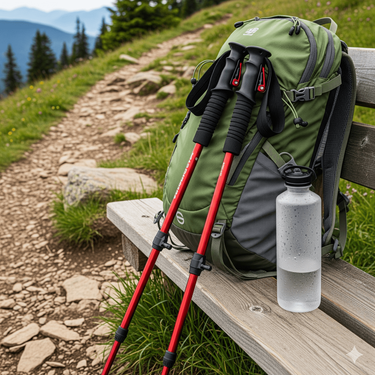 Thermabuild | Adjustable Hiking Sticks for Stability and Comfort