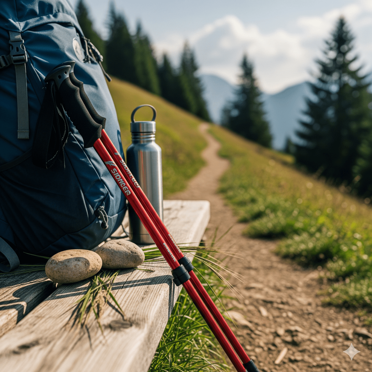 Thermabuild | Adjustable Hiking Sticks for Stability and Comfort