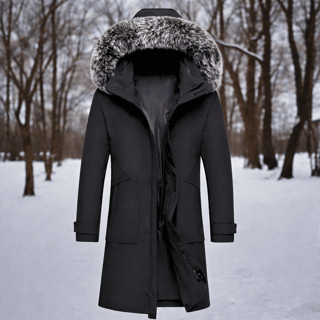 Thermabuild | Windproof Insulated Winter Parka for Men