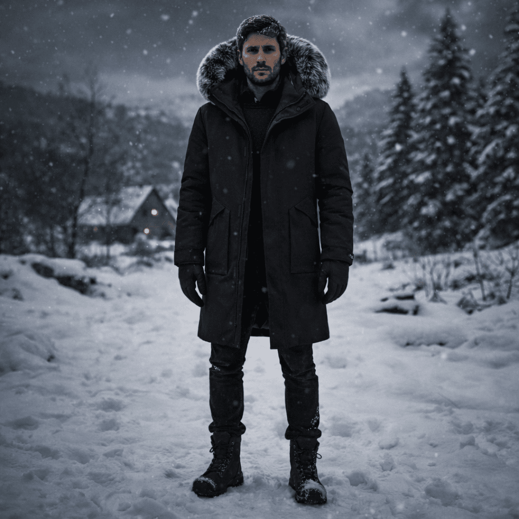 Thermabuild | Windproof Insulated Winter Parka for Men