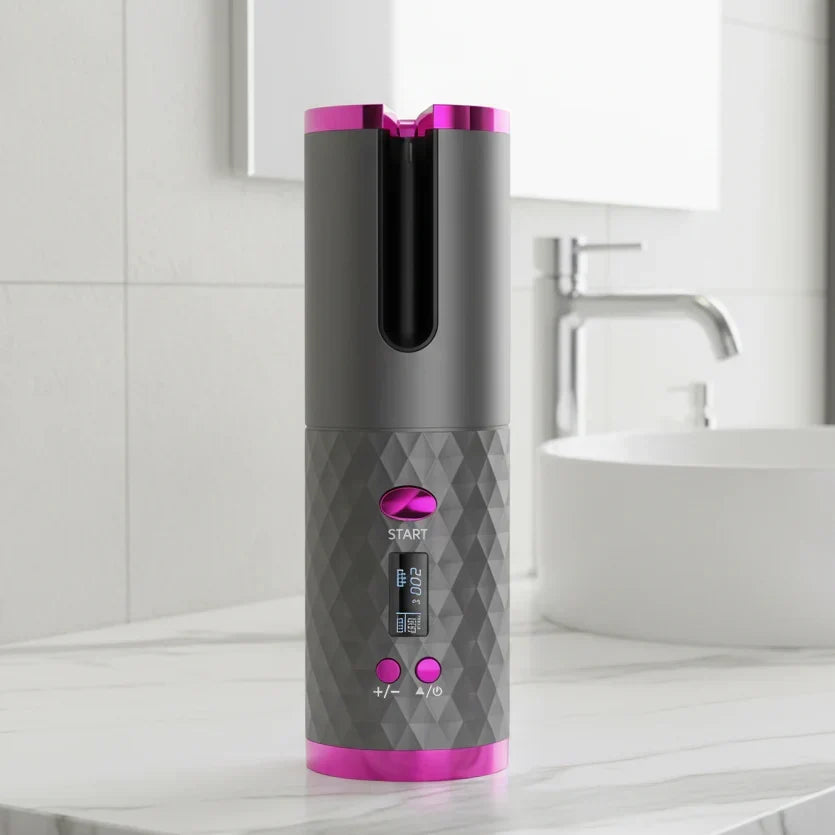 Thermabuild | Wireless Hair Styler – Portable Curling Tool for Long-Lasting Curls