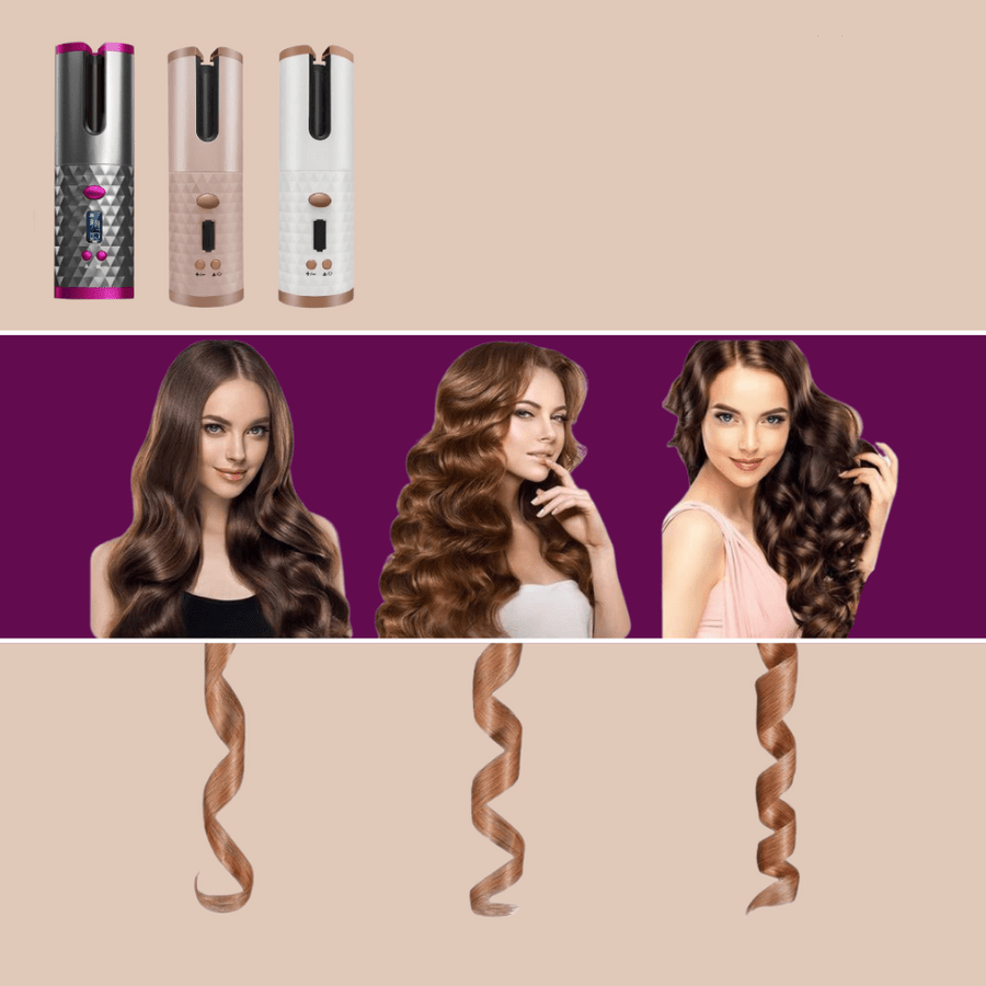 Thermabuild | Wireless Hair Styler – Portable Curling Tool for Long-Lasting Curls