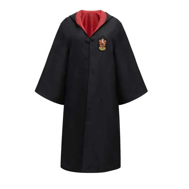 Thermabuild | Wizard Costume Robe Hooded Embroidered Ankle Length