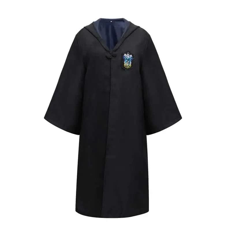 Thermabuild | Wizard Costume Robe Hooded Embroidered Ankle Length