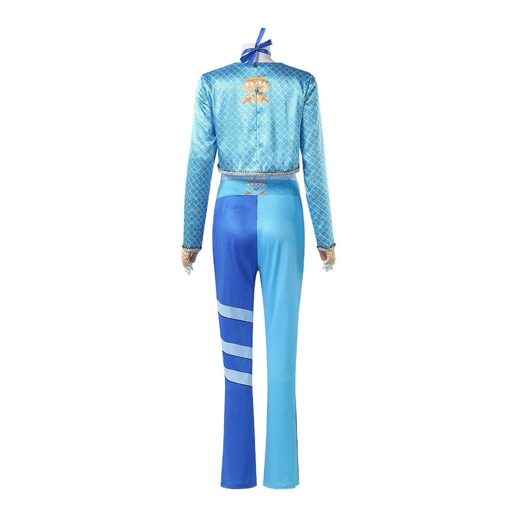 Thermabuild | Women's Halloween Costume Cosplay Character with Cropped Jacket and Pants Two Piece Set