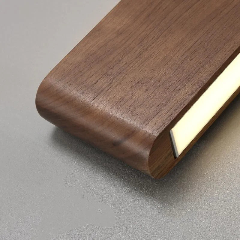 Thermabuild | modern wooden wall lamp with 3 color modes