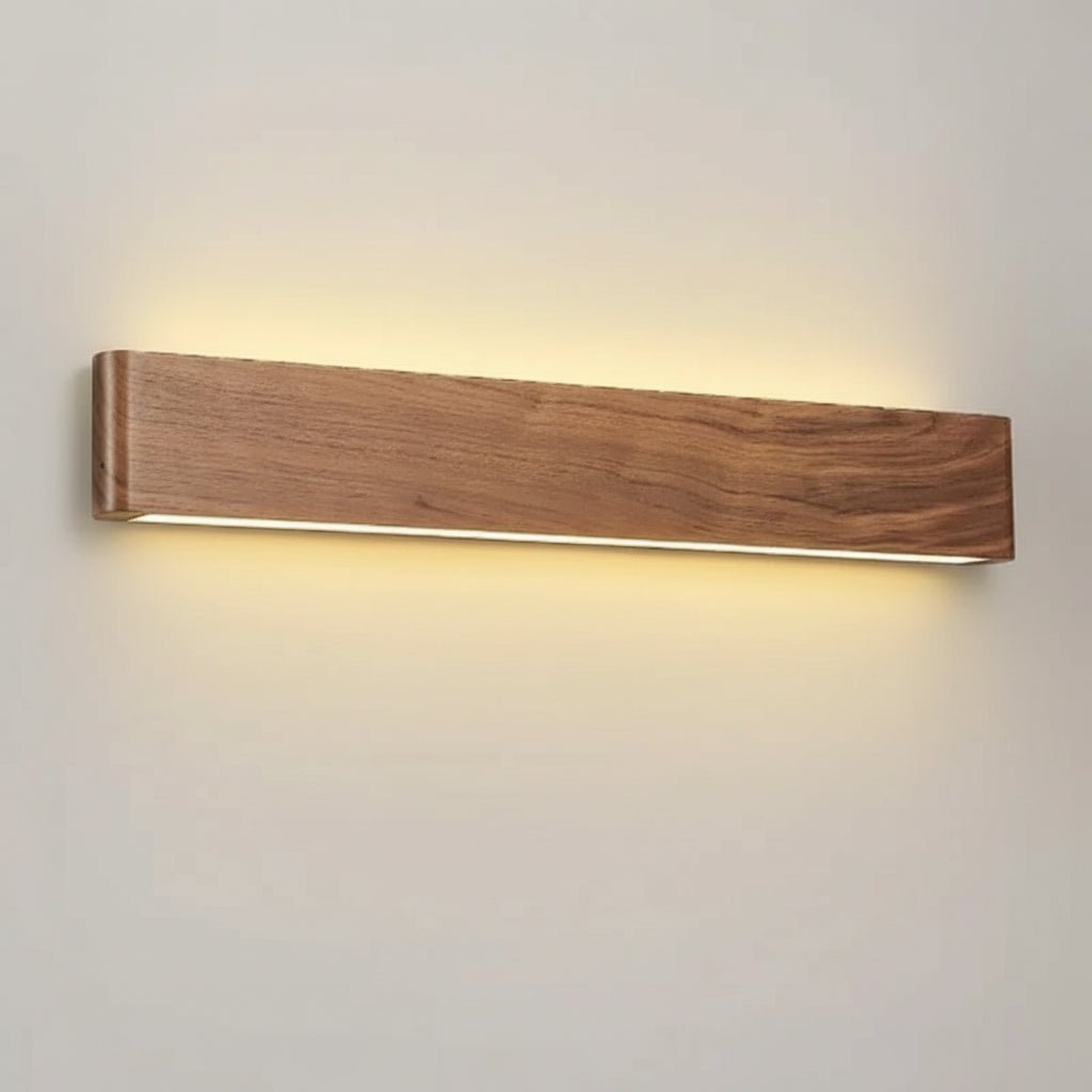Thermabuild | modern wooden wall lamp with 3 color modes