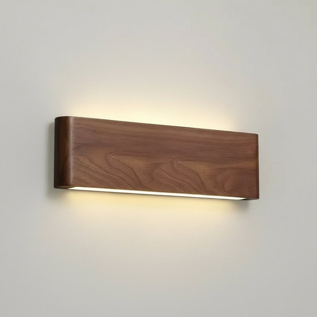 Thermabuild | modern wooden wall lamp with 3 color modes