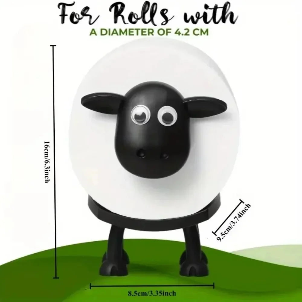 Thermabuild | ADORABLE SHEEP TOILET PAPER HOLDER FOR PLAYFUL BATHROOMS