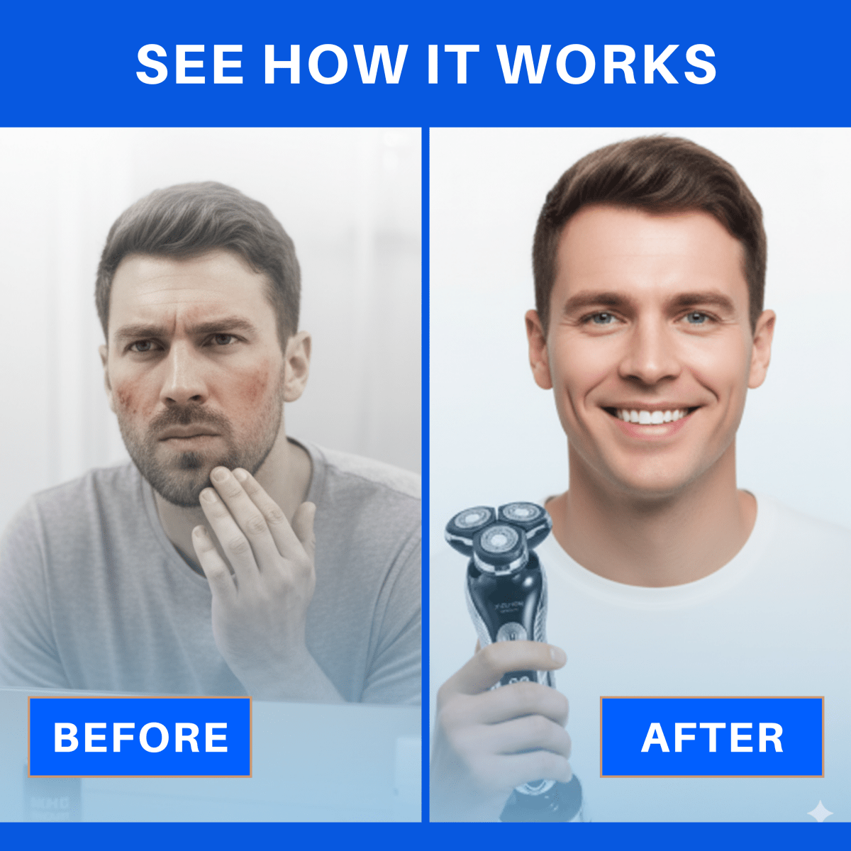 Thermabuild | Rechargeable Razor for a Perfect Shave Experience