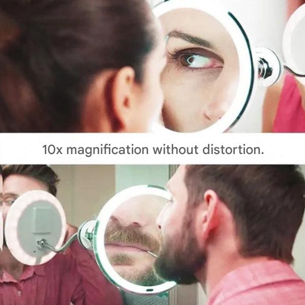 Thermabuild | LED Beauty Mirror with Powerful Lighting & 10x Magnification